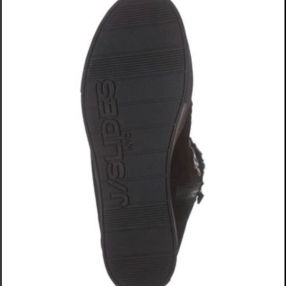 JSLIDES WINTER BOOTIES BLACK WITH FUR - Picture 5 of 8